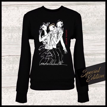 Felpa Con Cappuccio Donna Note Musicali | Girocollo Maniche Lunghe | Morbida E Comoda | Taglia XXXL